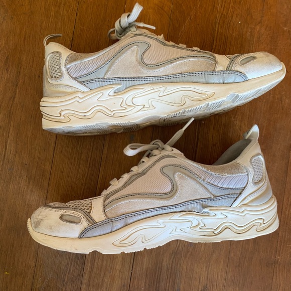 Used Sandro white flame sneakers size European 37 - Picture 7 of 7